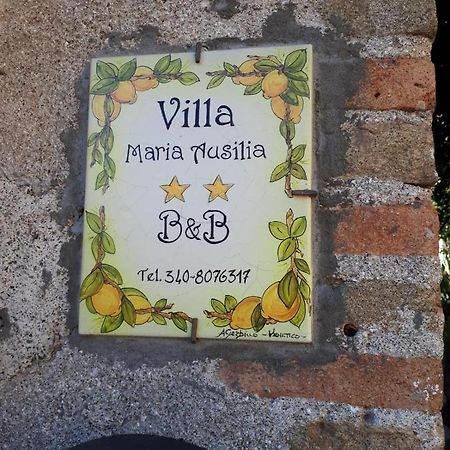 B&B Villa Maria Ausilia Taormina Buitenkant foto