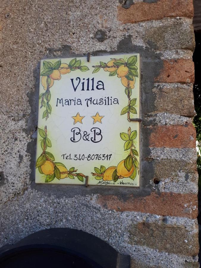 B&B Villa Maria Ausilia Taormina Buitenkant foto